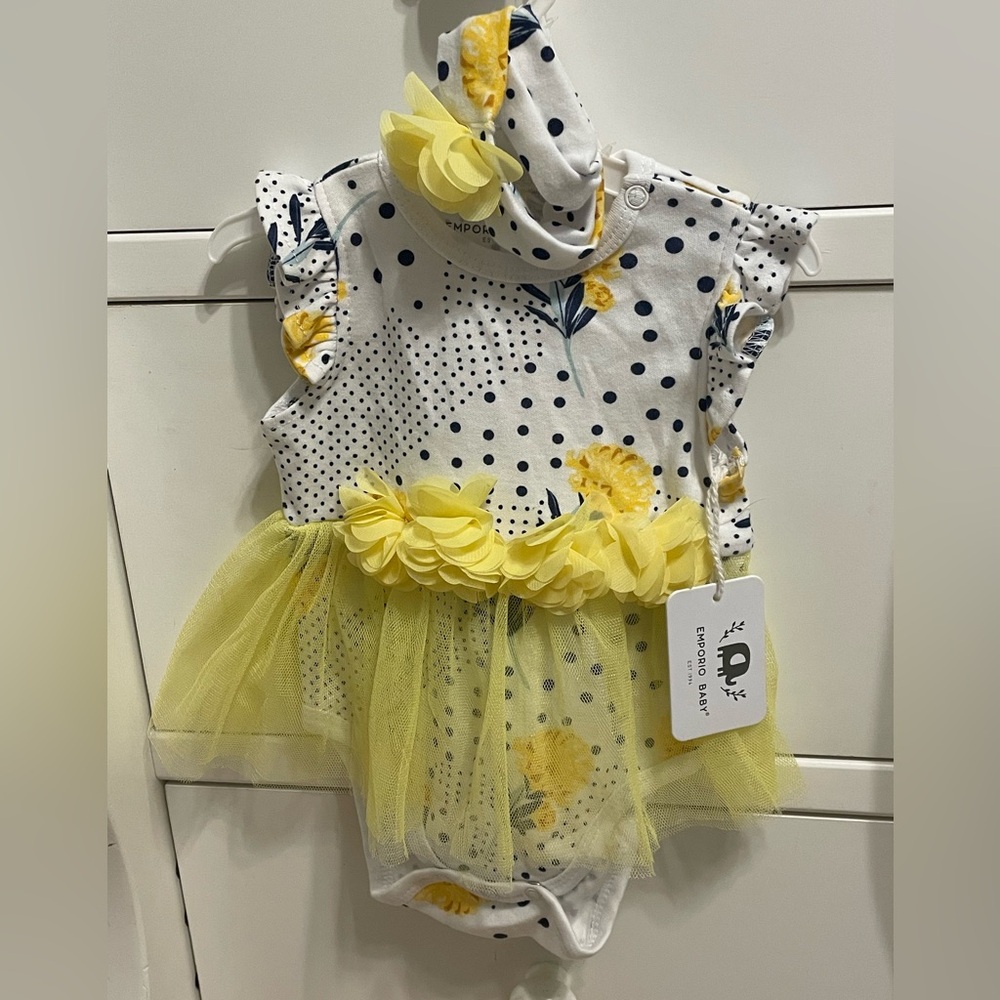 Emporio Baby Outfit – Size 3–6 Months (New with Tags)